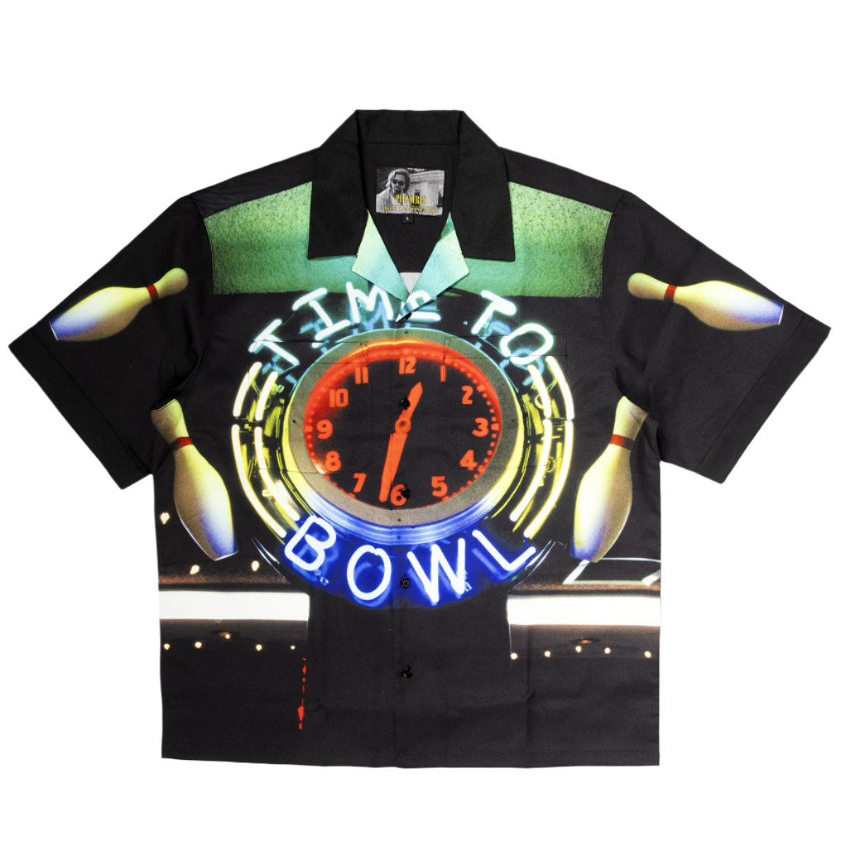 PLEASURES Time Bowling Button Up