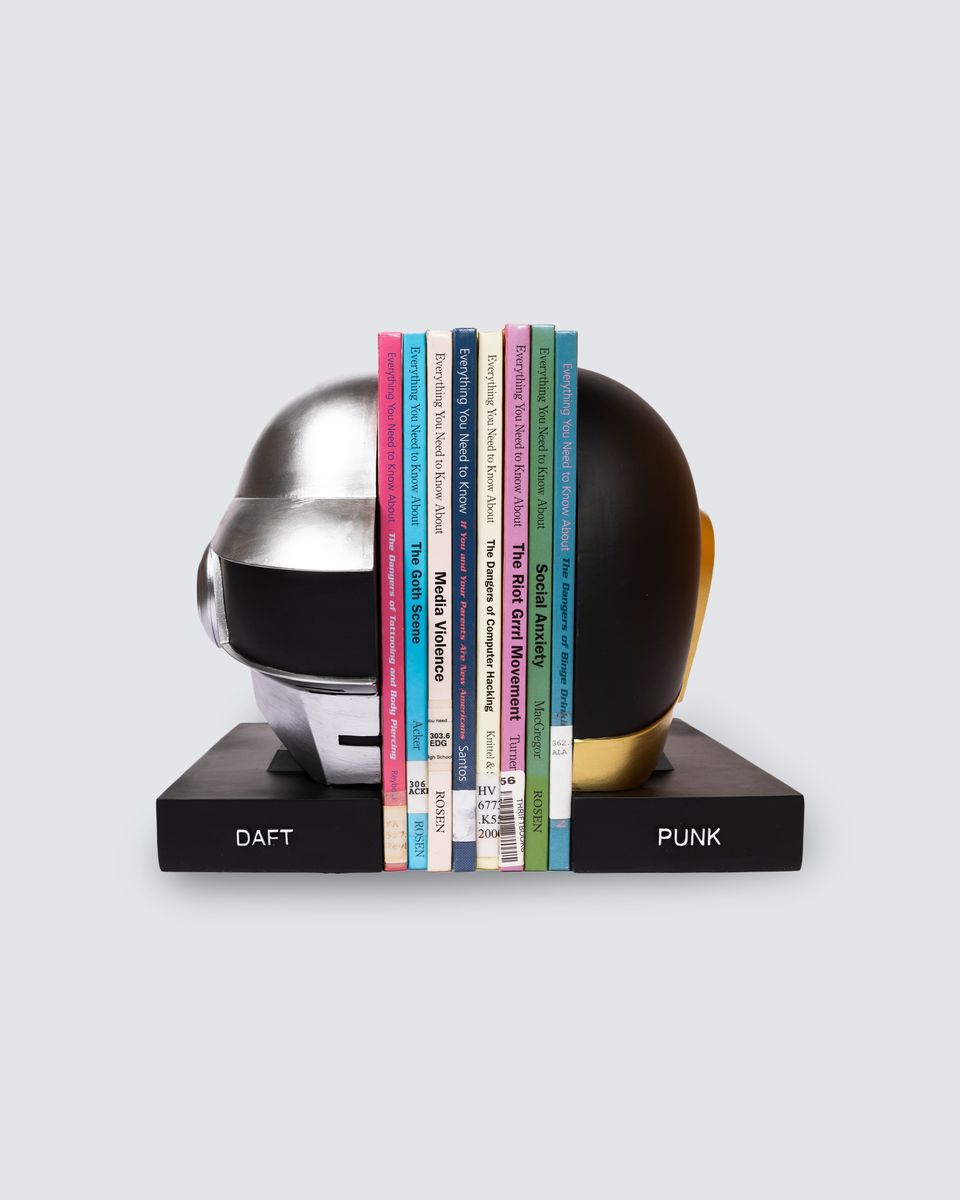 PLEASURES x Daft Punk Helmets Bookend