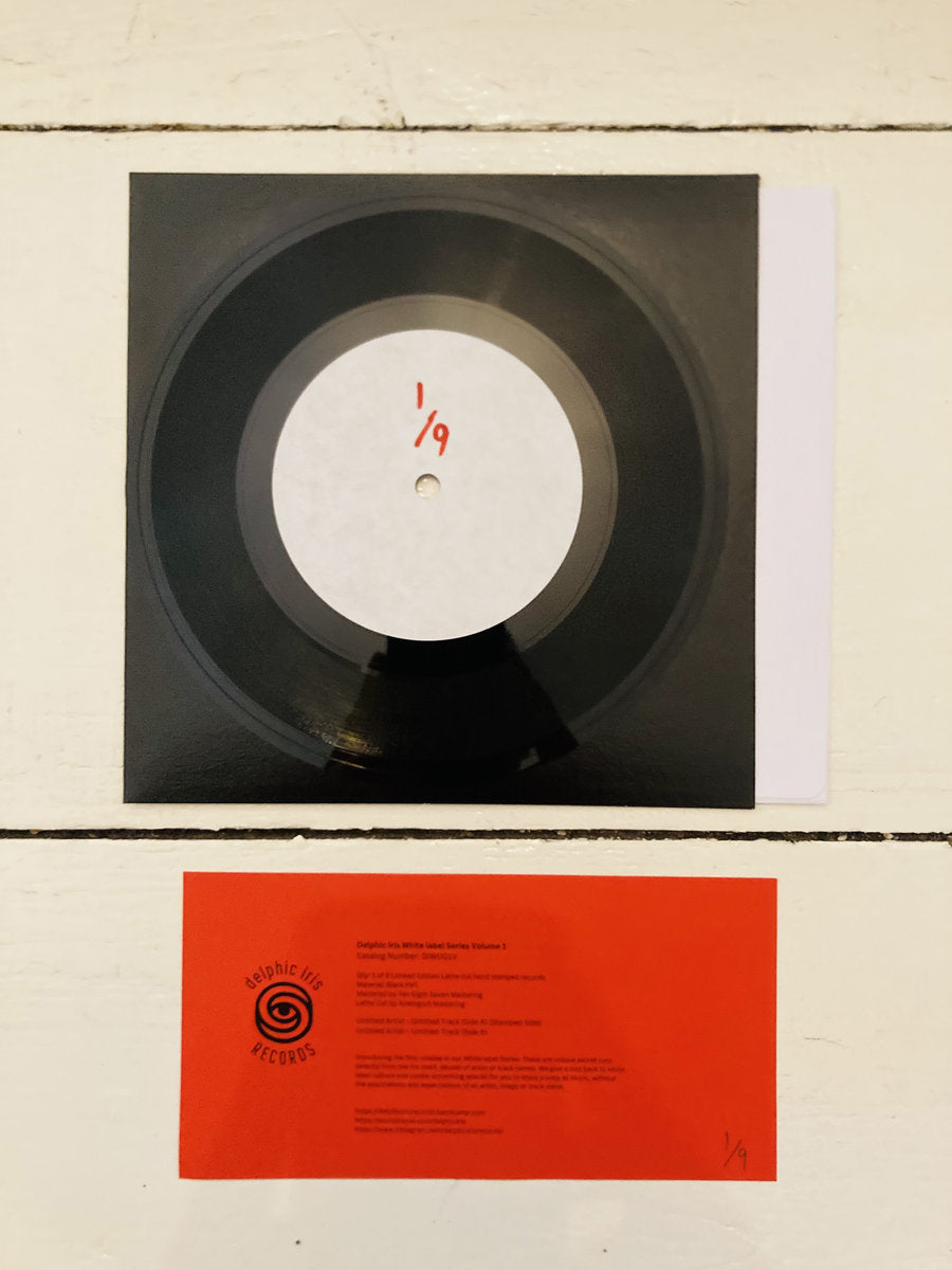 Delphic Iris Whitelabel Series Vol. 1 (limited 7" lathe cut)