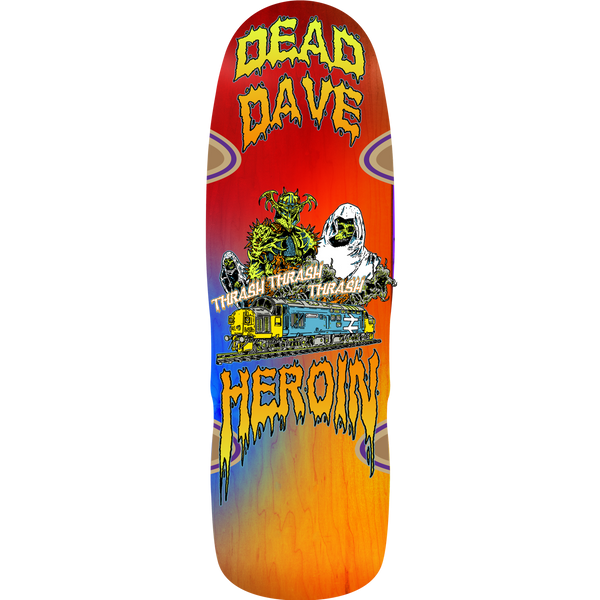 Heroin Dead Dave Ghost Train  Deck | 10.1