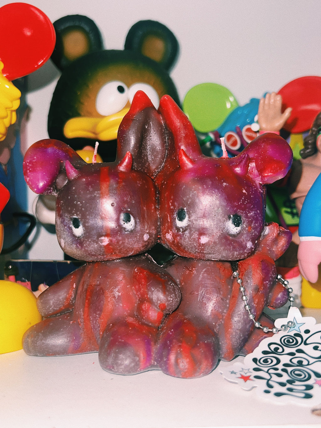 Hopeworld Evil Twin Candle [Crimson Brown]
