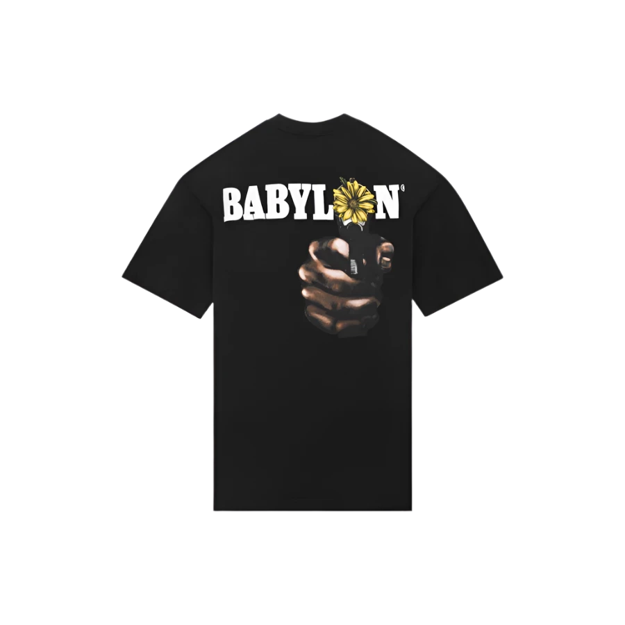 Babylon Daisy Tee [Black]