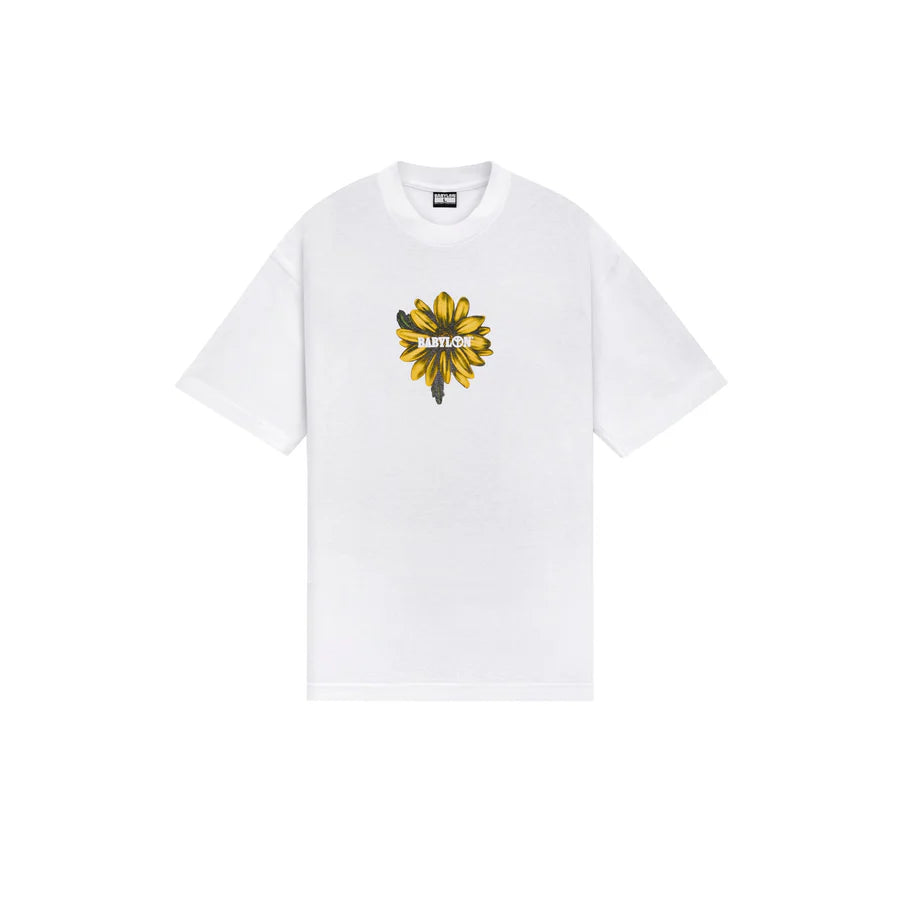Babylon Daisy Tee [White]