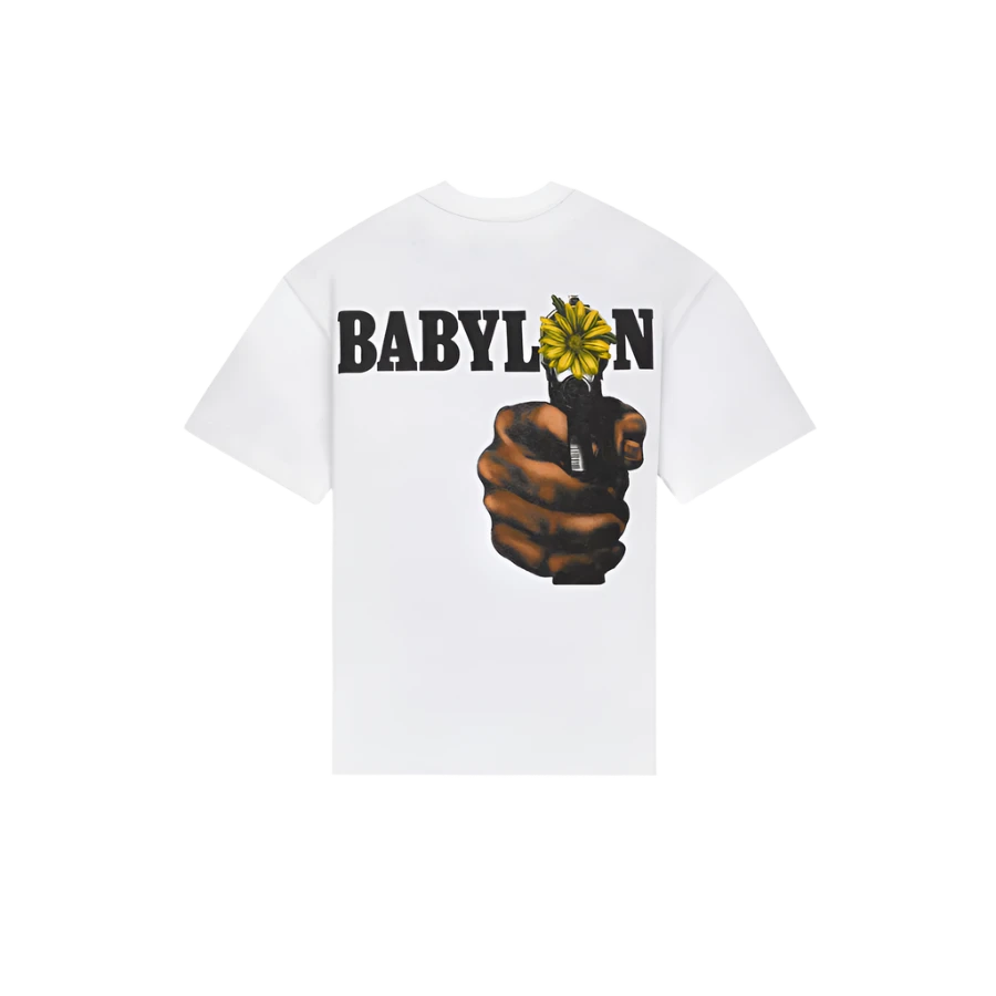 Babylon Daisy Tee [White]
