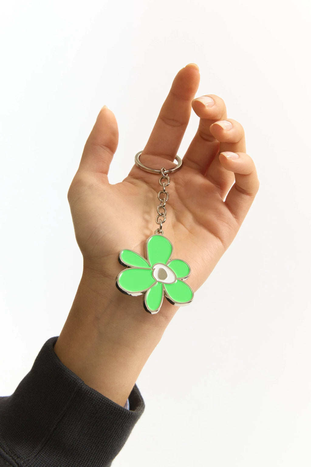 PAM SS26 GESTURES METAL KEYRING - GREEN