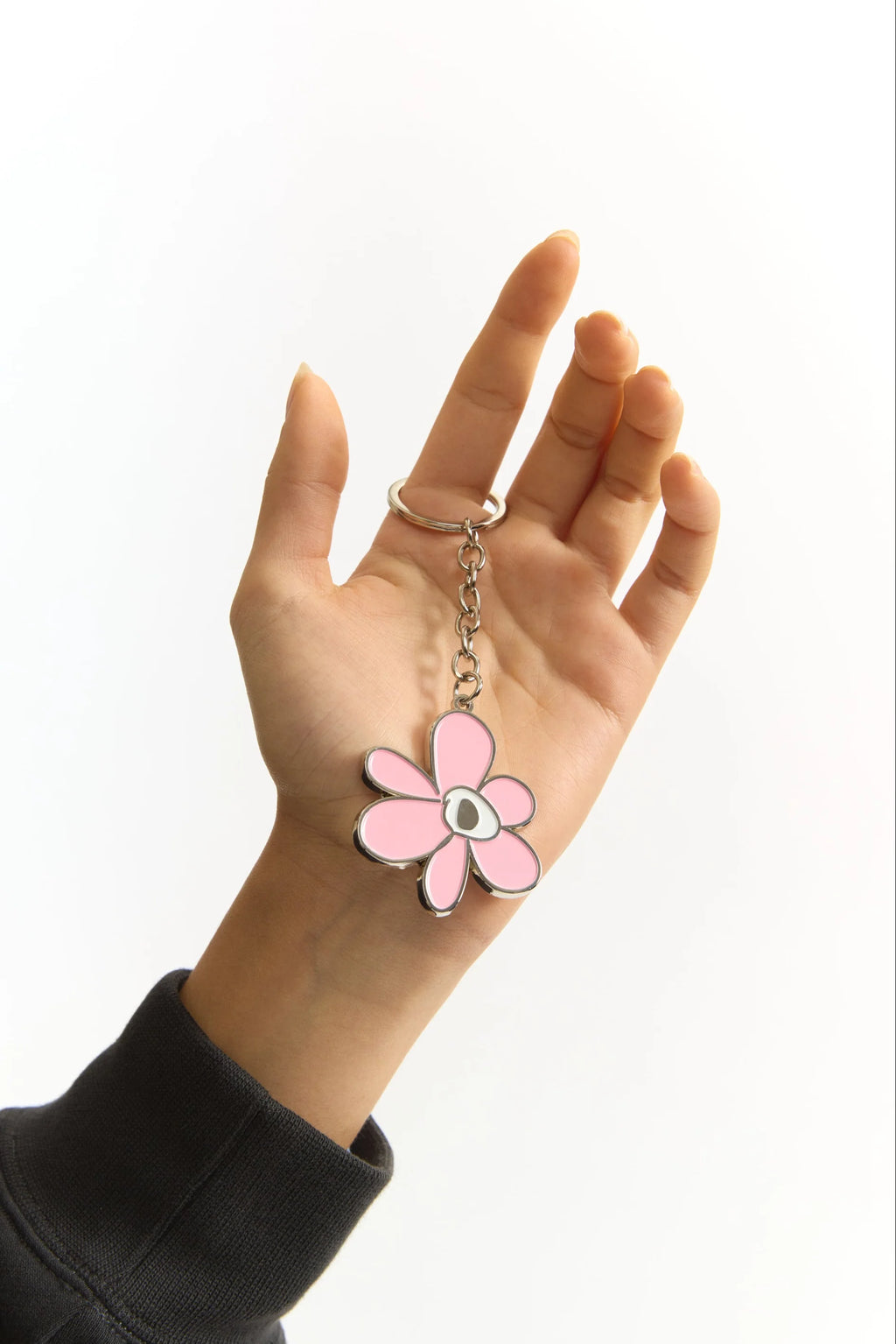 PAM SS26 GESTURES METAL KEYRING - PINK