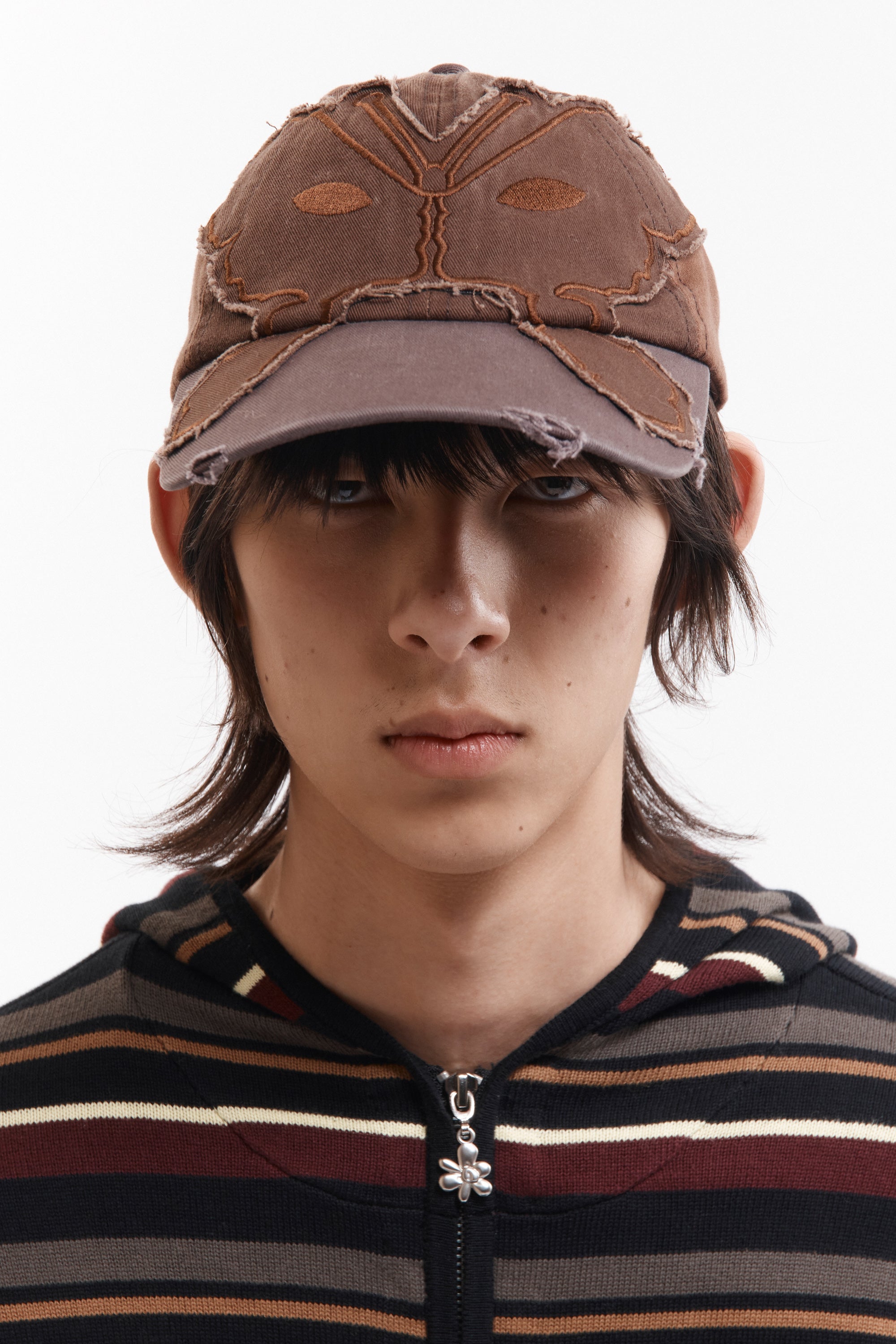 PAM AW26 ALIEN BUTTERFLY TONAL BASEBALL CAP