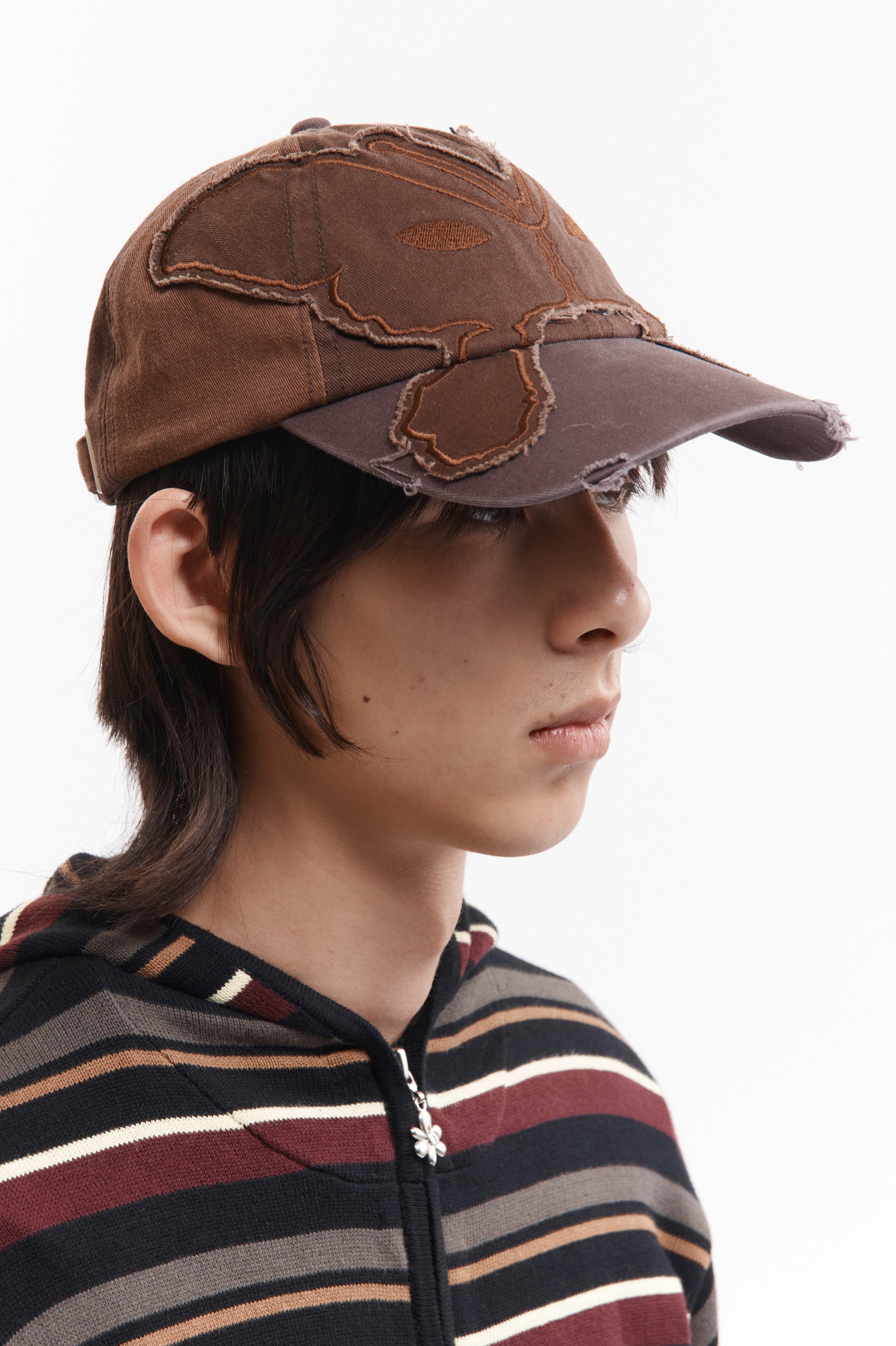 PAM AW26 ALIEN BUTTERFLY TONAL BASEBALL CAP