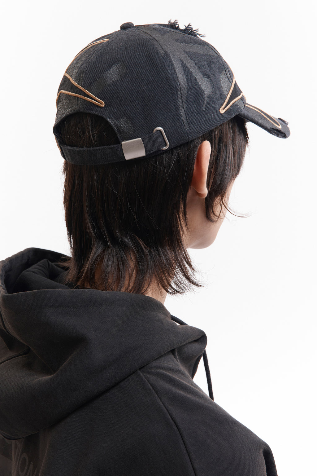 PAM AW26 DISTRESSED URCHIN TAG BASEBALL CAP