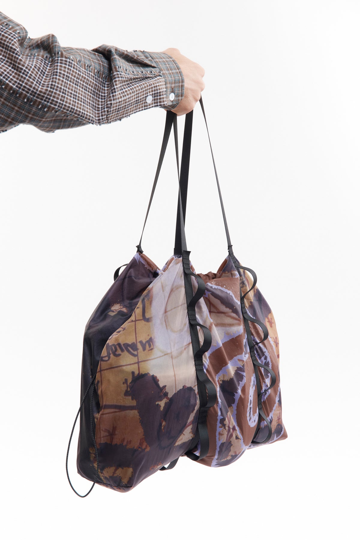 PAM AW26 PATINA LIGHTWEIGHT TOTE BAG