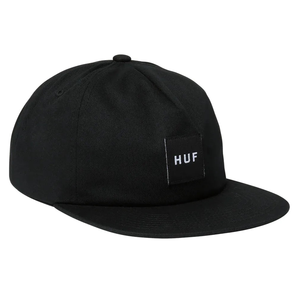 HUF Set Box Black Snapback Hat