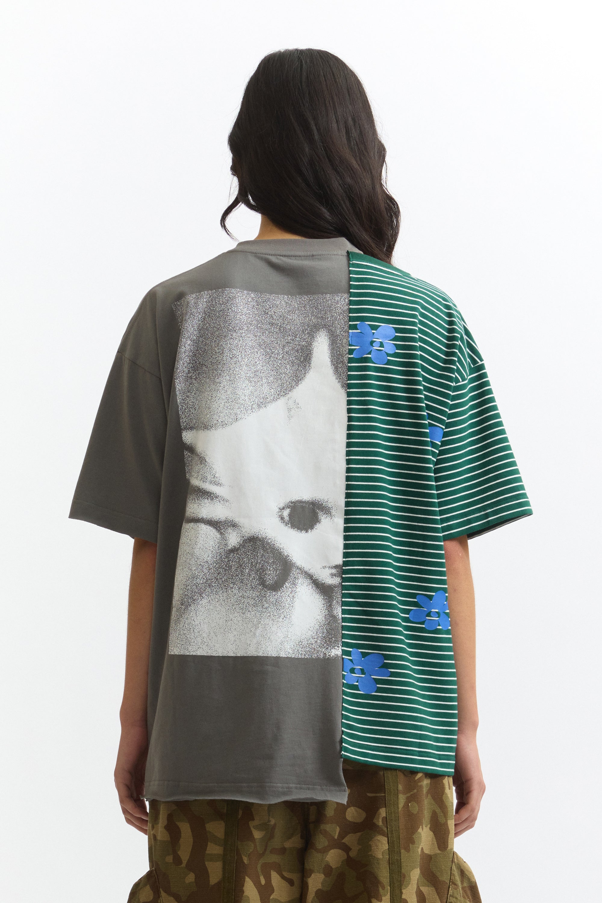 PAM SS26 SPLIT SS TEE FROM AFAR