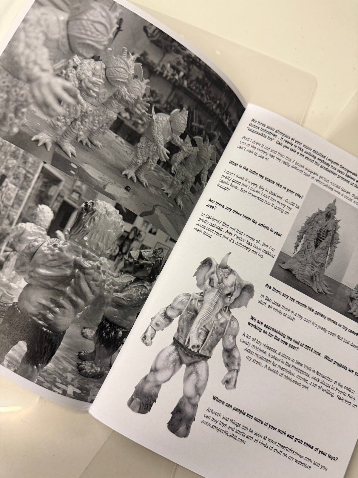 Bad Teeth Comics - Bagged With Header Underground Toy Zine Issue #1 2014