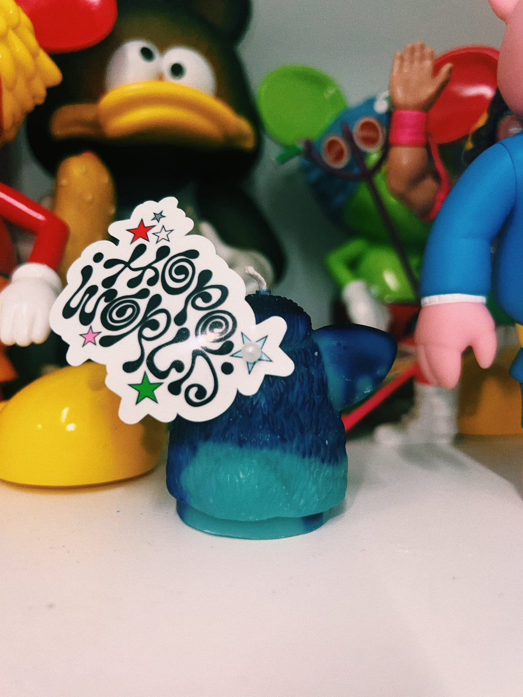 Hopeworld Furby Candle [Blue]