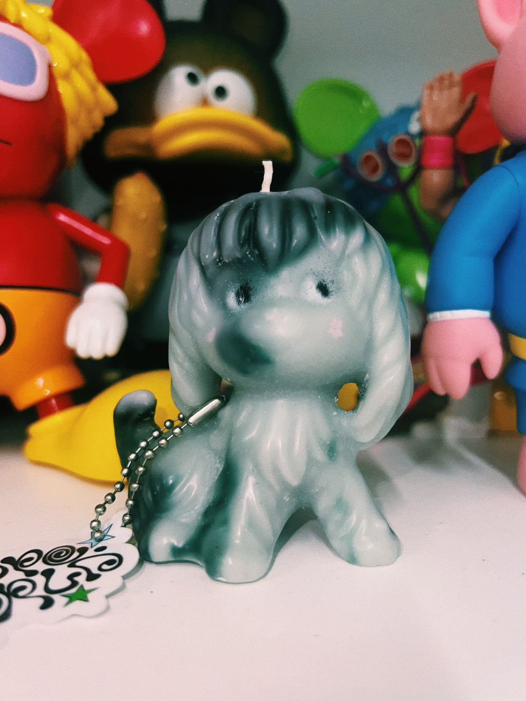 Hopeworld Puppy Candle [Ghost]