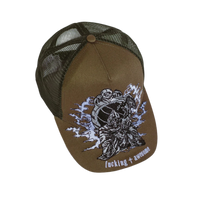 Fucking Awesome Demon Trucker | Forest Green