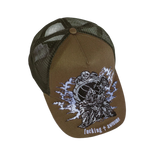Fucking Awesome Demon Trucker | Forest Green