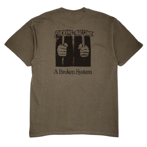 FA A Broken System Tee [Olive]