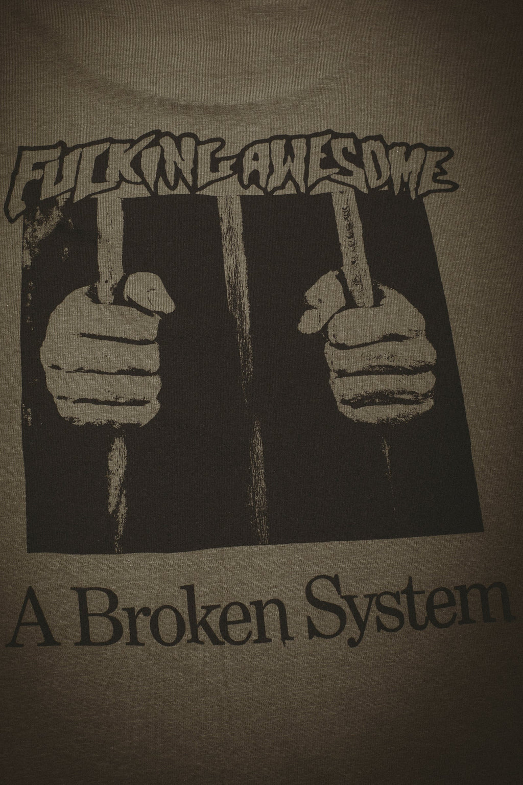 FA A Broken System Tee [Olive]