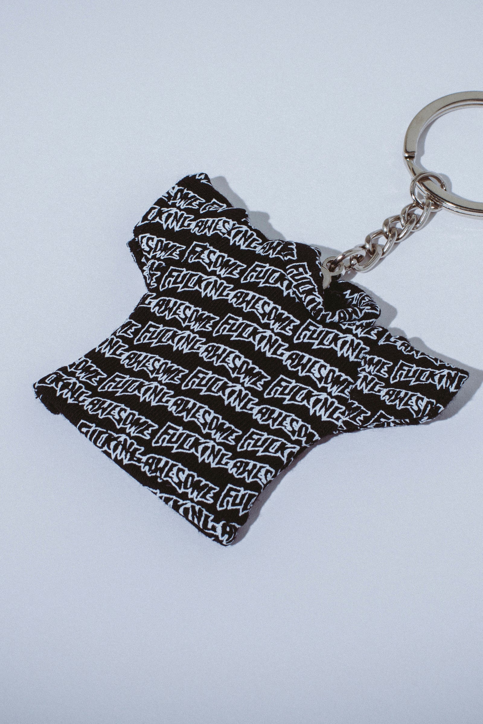 Fucking Awesome Logo T-Shirt Keychain