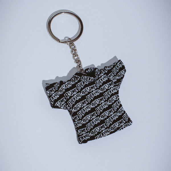Fucking Awesome Logo T-Shirt Keychain