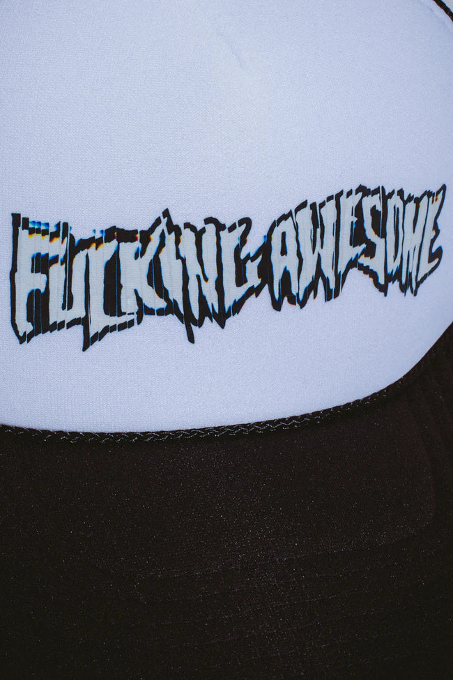 FA Scanner Warp Stamp Trucker Hat [Black]
