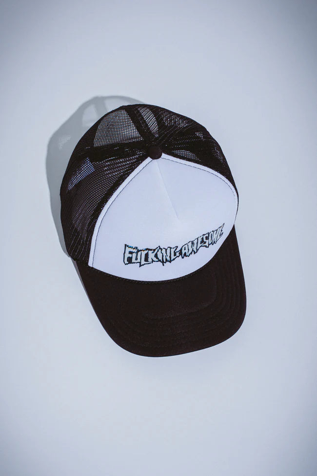 FA Scanner Warp Stamp Trucker Hat [Black]