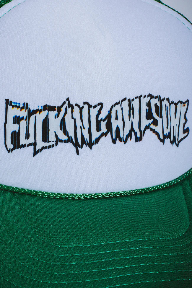 FA Scanner Warp Stamp Trucker Hat [Kelly Green]