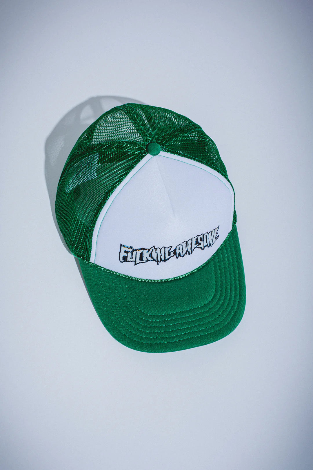 FA Scanner Warp Stamp Trucker Hat [Kelly Green]
