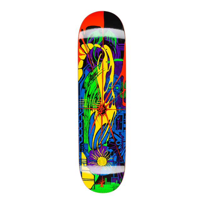 HOCKEY Ben Kadow Inorganic Chaos Shape 2 Skateboard deck 8.375"