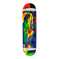 HOCKEY Ben Kadow Inorganic Chaos Shape 2 Skateboard deck 8.375"