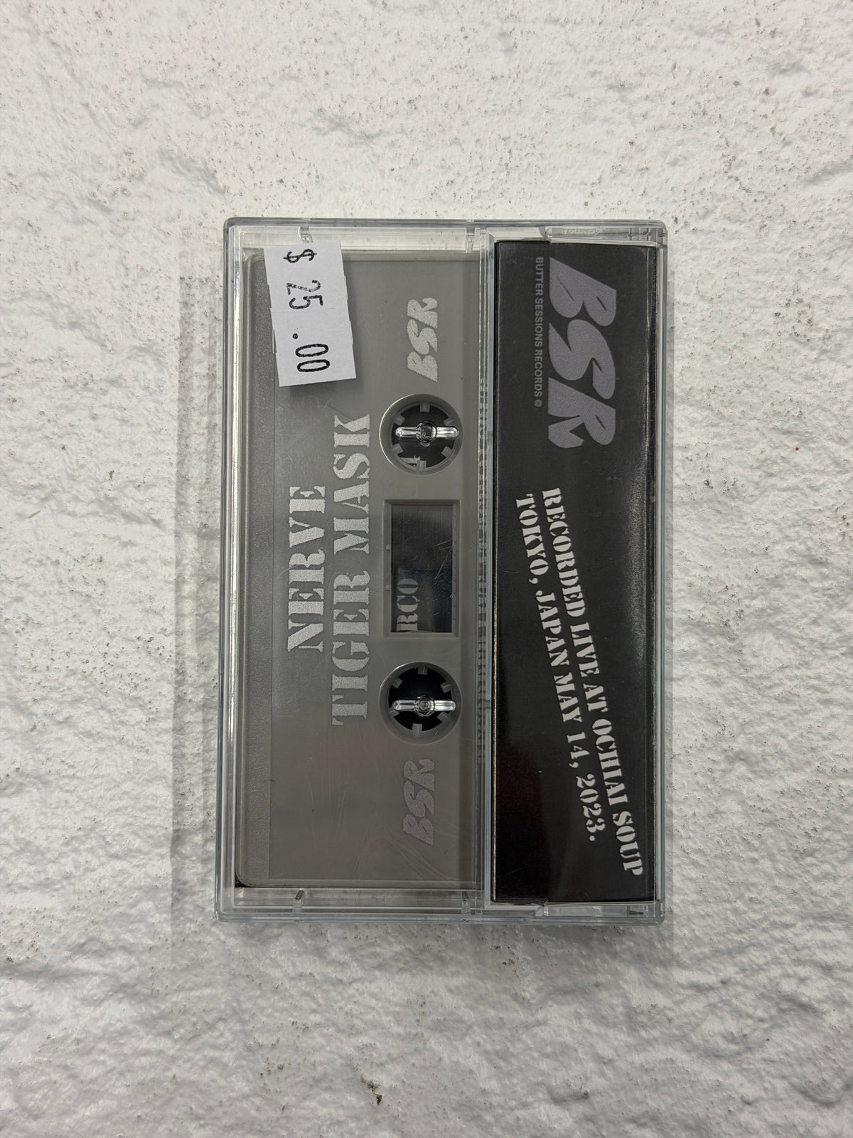 NERVE - Tiger Mask Cassette Tape - Butter Sessions Records