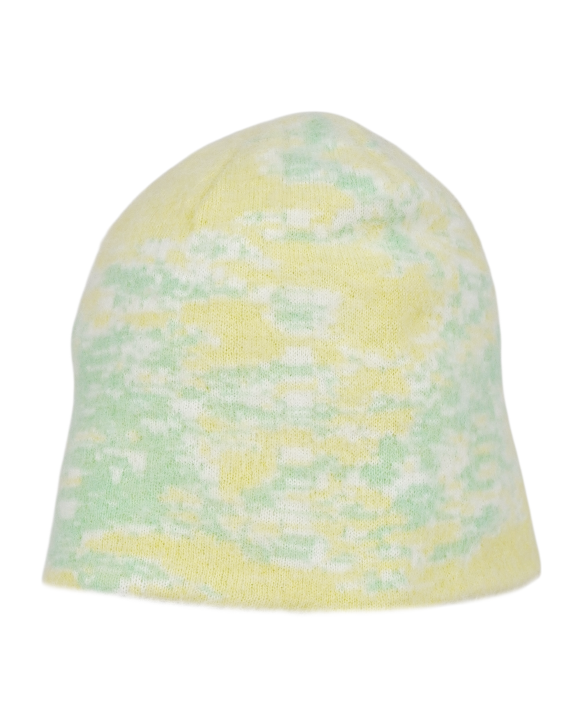 GB MOUTH Pulse "脈" Mohair Knit Beanie [Yellow]
