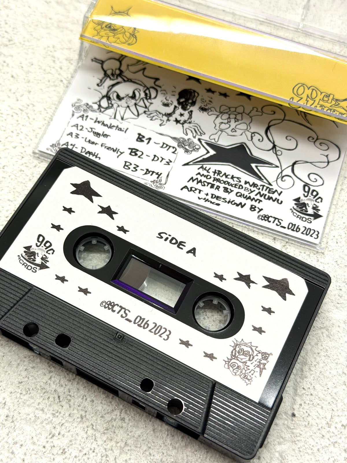 NUNU ★ "USER FRIENDLY" Cassette Tape - 99CTS Records