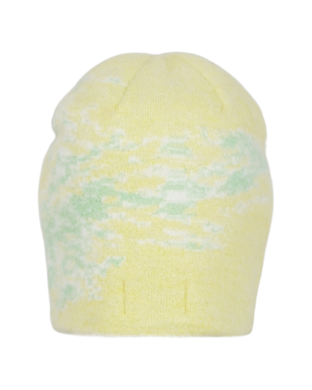 GB MOUTH Pulse "脈" Mohair Knit Beanie [Yellow]