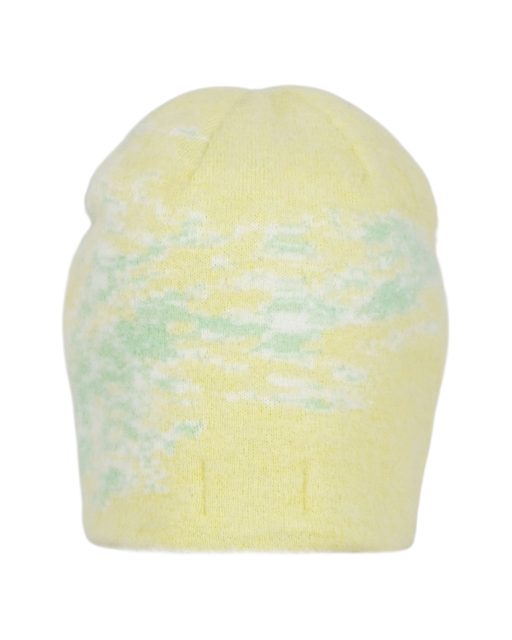GB MOUTH Pulse "脈" Mohair Knit Beanie [Yellow]