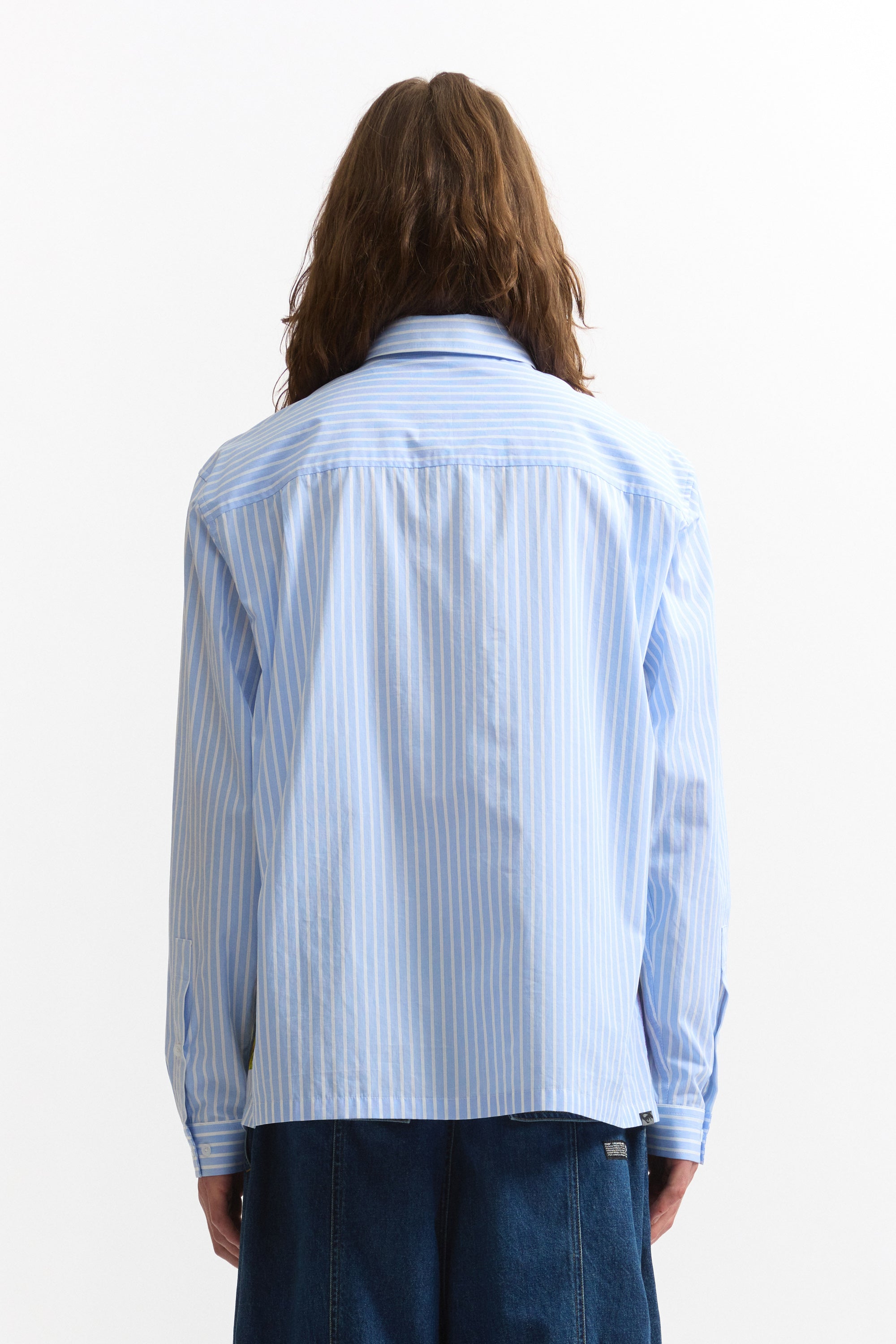 PAM SS26 MIND GARDEN STRIPE SHIRT