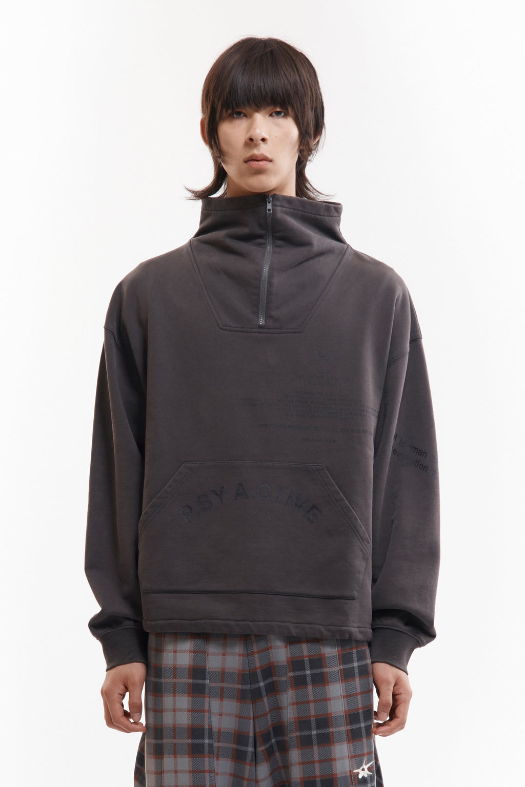 PAM AW26 MUTATION FUNNEL NECK SWEAT