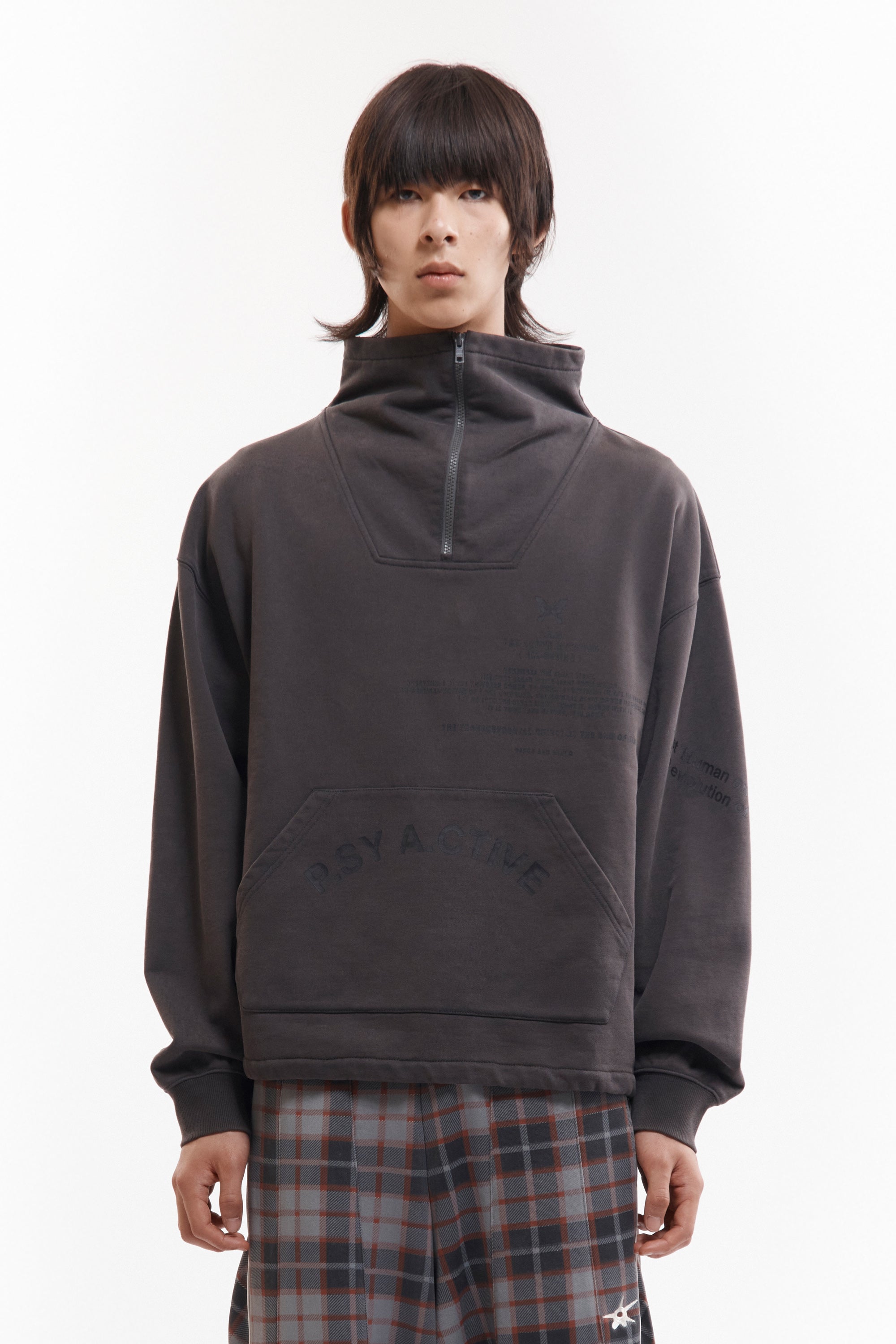 PAM AW26 MUTATION FUNNEL NECK SWEAT