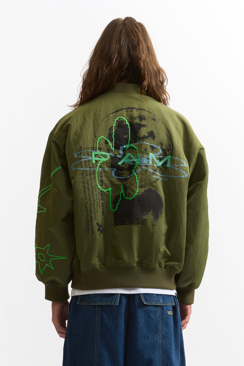 PAM SS26 THE EYES OF THE SOUL BOMBER JACKET