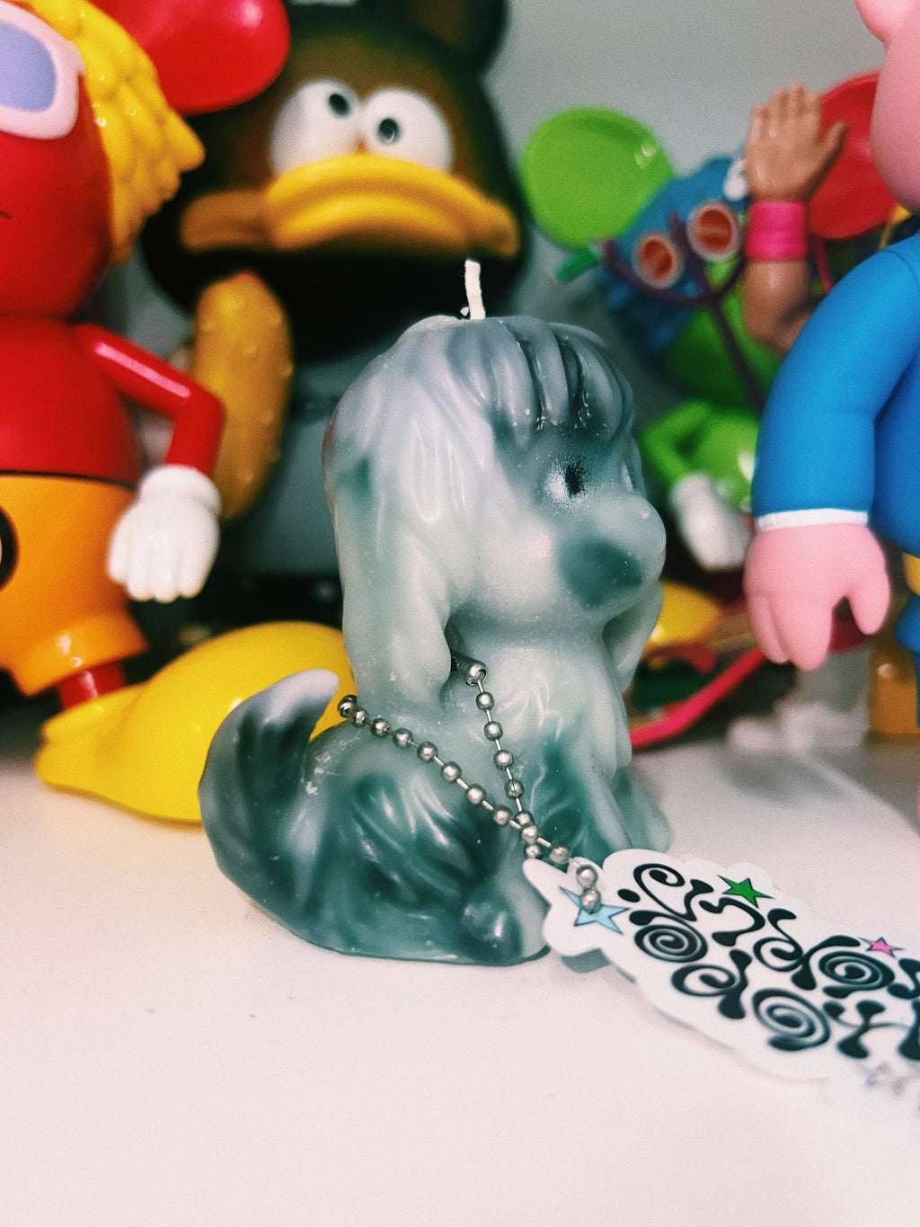 Hopeworld Puppy Candle [Ghost]