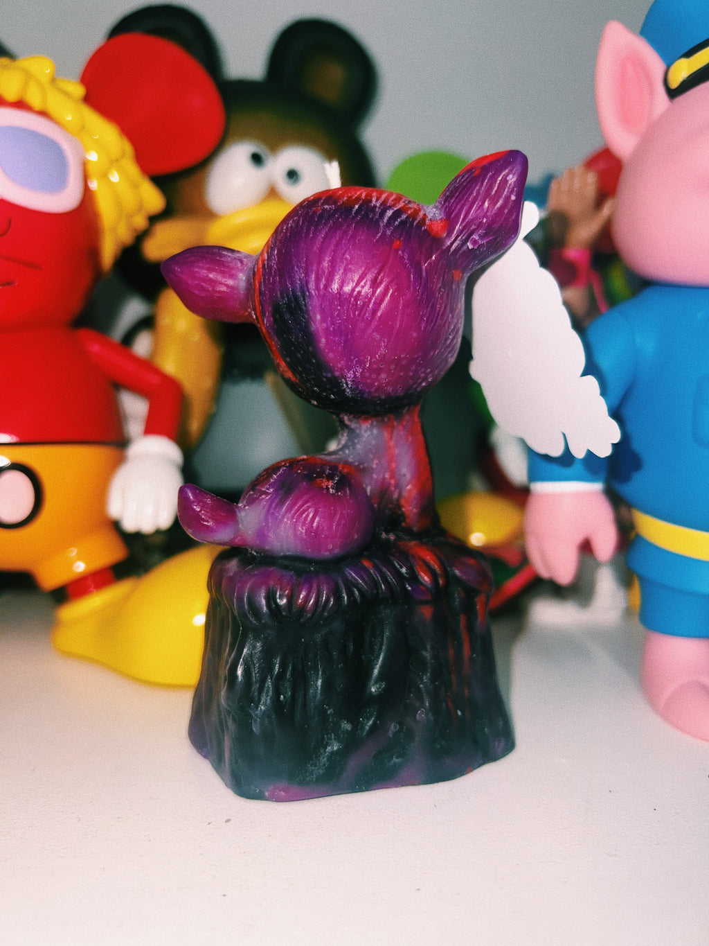 Hopeworld Fawn Candle [Purple-Noir]