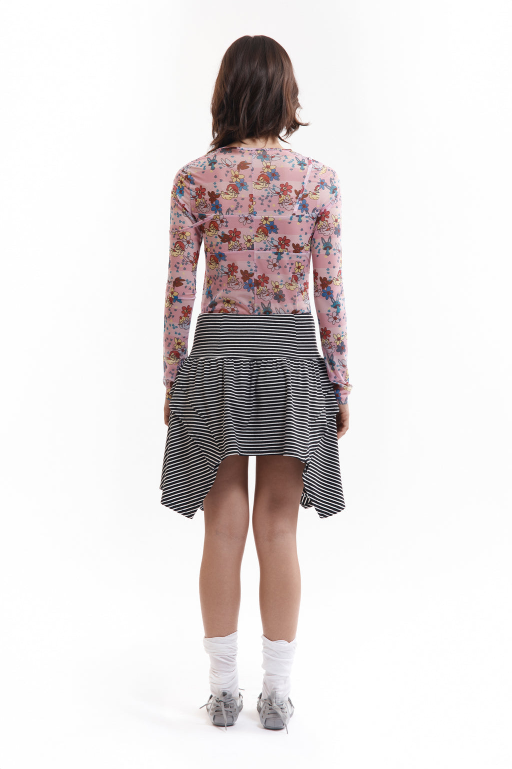 PAM AW26 JUNO MESH HOLIDAY LS TOP