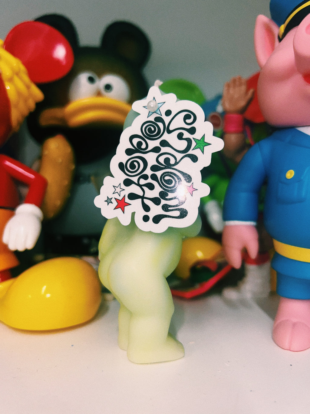 Hopeworld Kewpie Candle [Chartreuse]