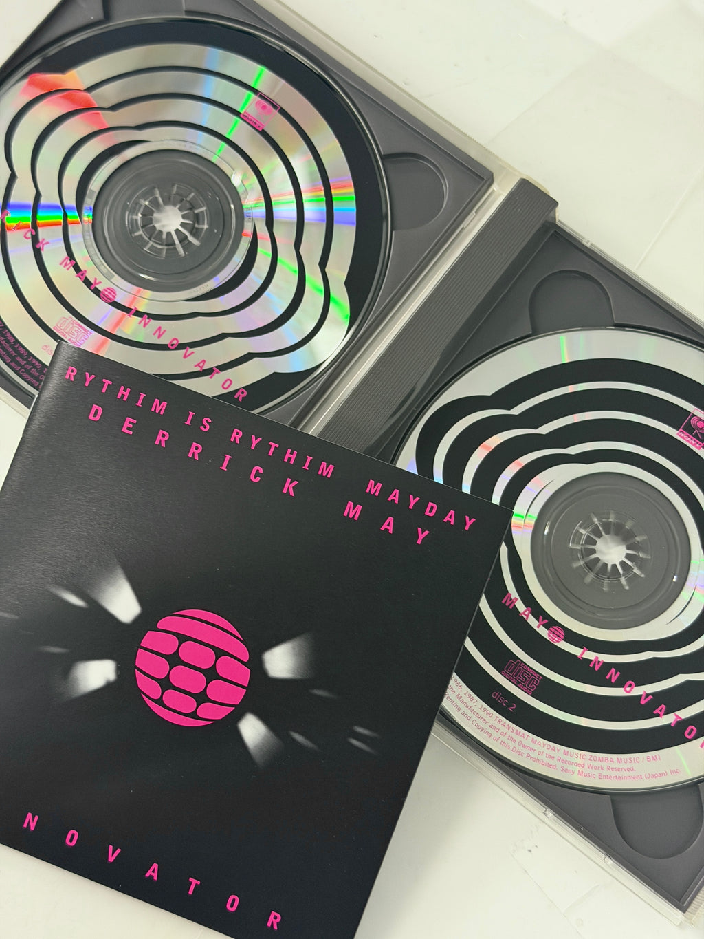 Derrick May – Innovator (1996 Original Japan Import 2-CD Compilation)