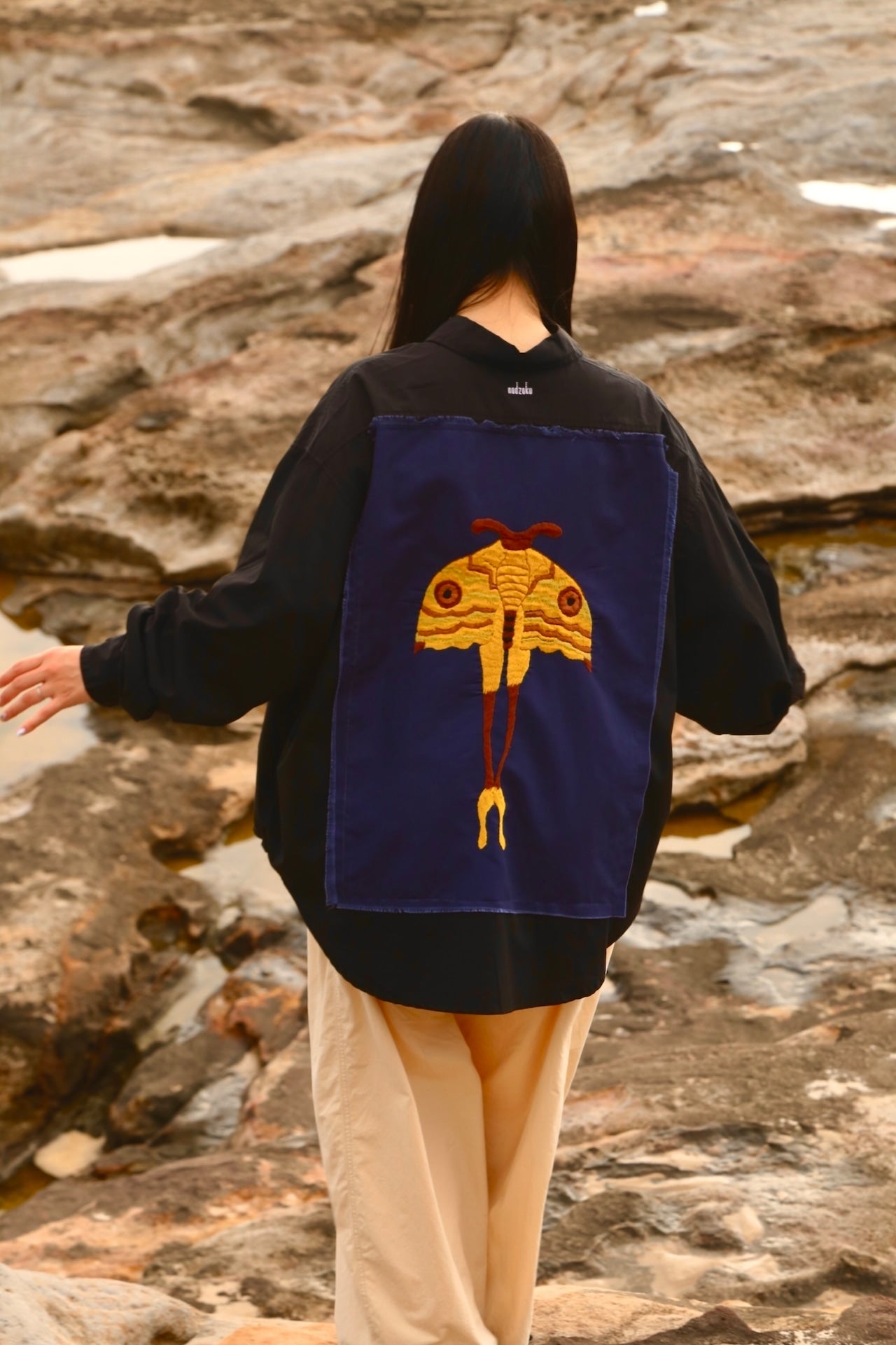 Nodzoku Lily's Embroidery Shirt