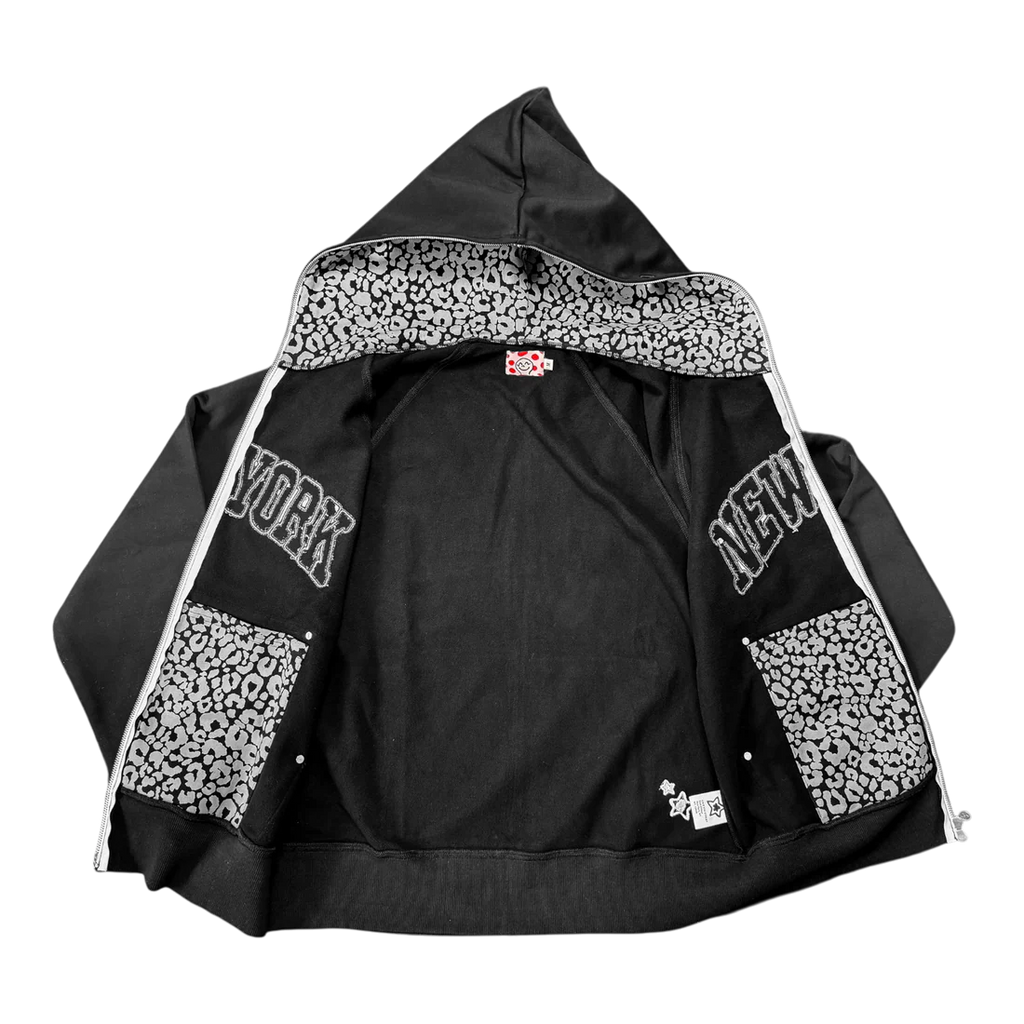 STAR TEAM New York Full Zip Hoodie [Black]