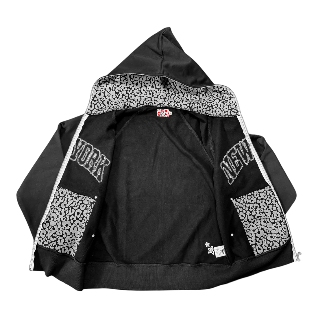 STAR TEAM New York Full Zip Hoodie [Black]