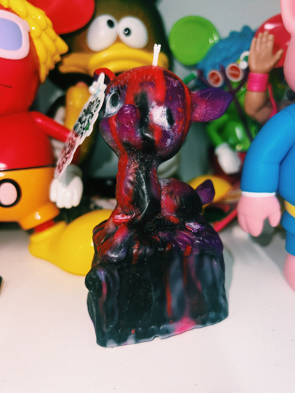 Hopeworld Fawn Candle [Purple-Noir]