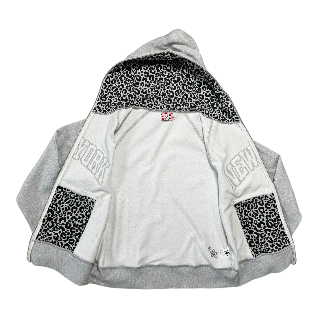 STAR TEAM New York Full Zip Hoodie [Grey]